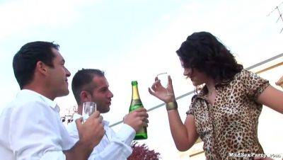 Regina Moon, Lara Amur, and Britney: Poolside Fun Vol. 2 Part 1 - porntry.com