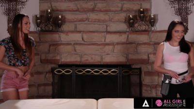 ALL GIRL MASSAGE - Horny Masseuse Has To Massage Her Girl Crush And It Goes Wild - txxx.com