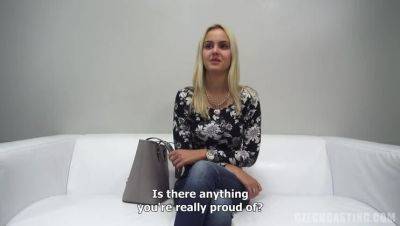 Attractive Blonde Veronika - veryfreeporn.com - Czech Republic