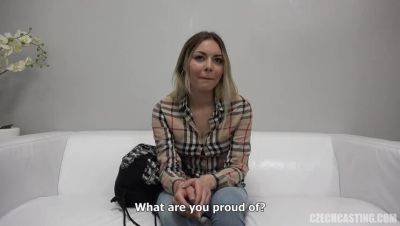 Blonde Dominika in POV Casting - xxxfiles.com