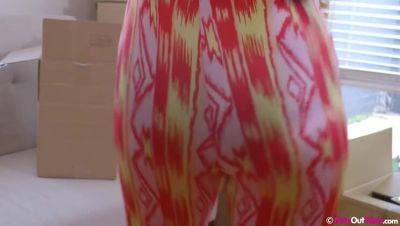 Blonde with Small Tits: Off to the Bathroom - porntry.com