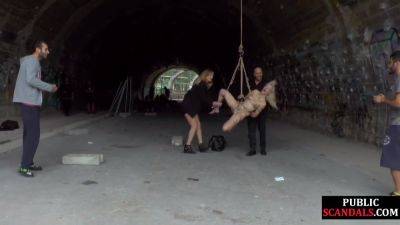 Public Humped Babe Fisted N Mouthjizzed In Front Of Voy - hclips.com