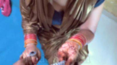 Chachi Caught Her Bhtija For Seeking Her Panty And Bra - desi-porntube.com