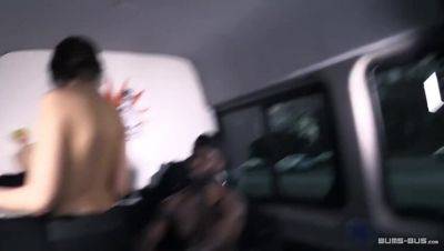 Czech Tourist's Interracial Encounter: Meggie Marika & Kookie Ryan in a Bus - Outdoor, Big Ass, Big Cock - xxxfiles.com - Czech Republic