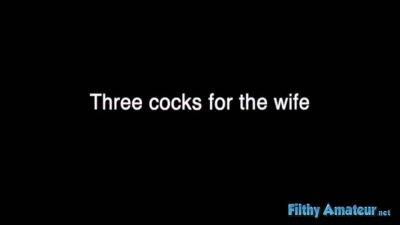 Three Cocks For The Wife - hotmovs.com