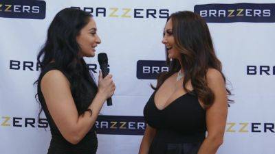 Red Carpet Streaker With Ava Addams, Keiran Lee - Brazzers - hotmovs.com