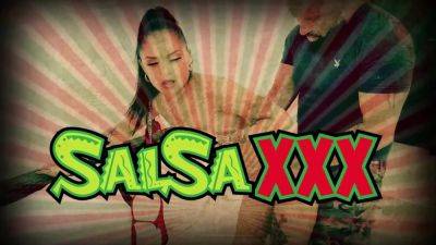 Latina Threesome with Chamelle Ayala, Jade Lanton & Jean Pallett for SalsaXXX - hotmovs.com