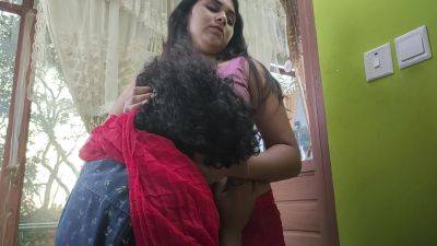 Valentine S Day In Vaishnavy Half Saree Hot Navel Lick Romance With Sharun Raj, Mallu Couple Hot Half Saree Removal Romance With Navel Lick Love - desi-porntube.com - India