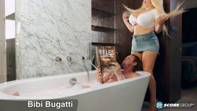 Bibi Bugatti gets her juicy tits bouncing while getting boned in this 4k scoreland video - sexu.com