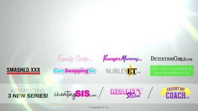 Scarlet Skies & Selina Imai Grill use their meaty bodies to satisfy their stepbros craving - S33:E6 - sexu.com