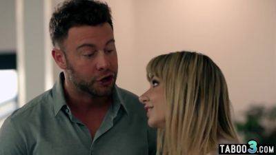 Demi Hawks - Furious Stepdad Teaching His Stepdaughter - hotmovs.com