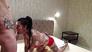 SHE Wanted To Be USED Like a SLUT - Big tit Tattooed slut likes it rough - Megan inky - ah-me.com