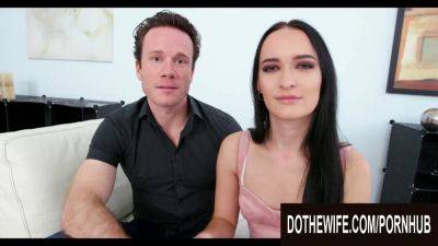 Horny Sasha Sparrow craves for a black stranger to impregnate her in this interracial cuckold video - sexu.com