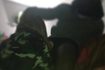 Red Bone - Cuckold Guy Is Started To Get Mad His Girlfriend Is Still Giving Me A Blowjob. He Did Not Want To Watch With Red Bone - desi-porntube.com