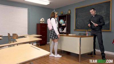 Vanessa Moon & Brock Cooper in Enjoyable Punishments - InnocentHigh - hotmovs.com