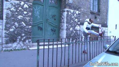 Nomi Melone gets her tight ass gaped by BBC while her cuckold hubby watches - sexu.com