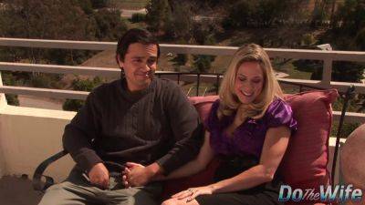 Angela Attison's cuckold husband watches her take it in the ass and gets a big creampie - sexu.com