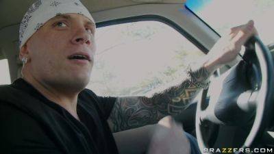 Rear-Ending With Rachel Roxxx, Dominic Kane - Brazzers - hotmovs.com