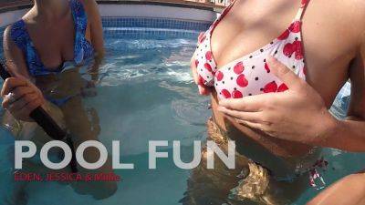 Pool Fun - RealBikiniGirls - hclips.com