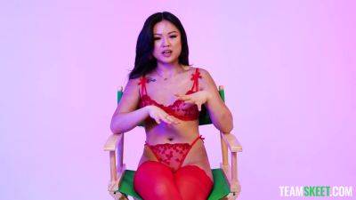 Lulu Chu - Lulu Chu & Parker Ambrose in There's No One Like Chu - TeamSkeetAllStars - hotmovs.com