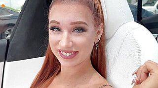 Madison Morgan - Big Tits Curvy Red Head Madison Morgan Fucked In Car - ah-me.com