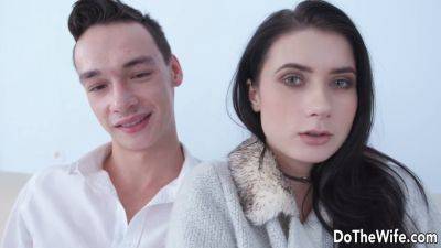 Watch Nicole Black's tight ass get brutally destroyed while her cuckold hubby watches in HD - sexu.com