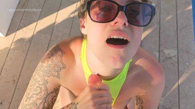 Fucking By The Pool On Holiday - hclips.com - Britain