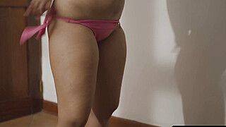 While Venezuelan Latina with big tits changes in her room she is spied on by a fake photographer - ah-me.com - Venezuela