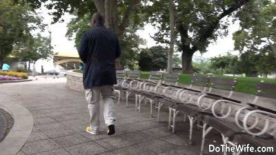 Watch as Lina Arian takes BBC up her ass while her cuckold husband licks her pussy and takes a cumshot in his mouth - sexu.com