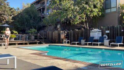 Kay Lovely Is A Lovely Creampie Babe But First A POV Blowjob - hotmovs.com