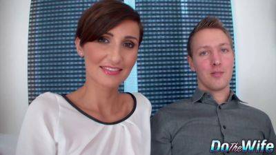 Gabrielle Gucci Quenches Her thirst for BBC cum while her cuckold husband watches in HD - sexu.com