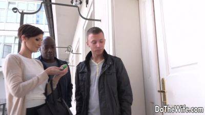 Gabrielle Gucci's cuckold husband licks her ass before creampie - sexu.com