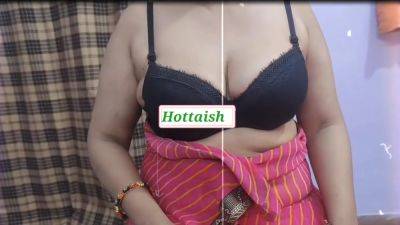 Hott Aish Stepmom Caught With Her Boyfriend At Home Doing Handjob In Bengali Dirty Talking - desi-porntube.com - India