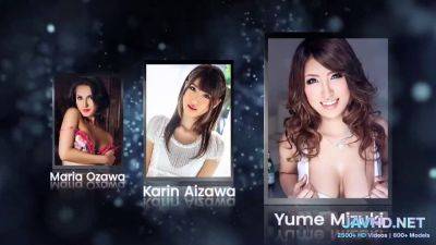 Watch these Japanese hotties in lingerie get wild in HD - sexu.com - Japan