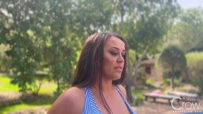 Leanne Crow - Baby Blue Pool Phone - hotmovs.com