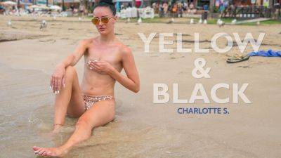 Yellow & Black - RealBikiniGirls - hclips.com