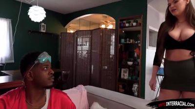 Big Tit Brunette Deepthroats And Fucked By Her Ex Black Cock - hotmovs.com