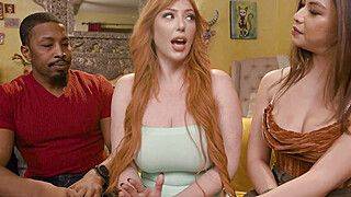 Isiah Maxwell - Lauren Phillips - Scarlett - Scarlett Alexis - ADULT TIME - Bi Girl Lauren Phillips Tries First 3-Way WIth Isiah Maxwell and Scarlett Alexis! - ah-me.com