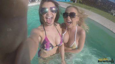 GoPro Pool Fun - RealBikiniGirls - hclips.com