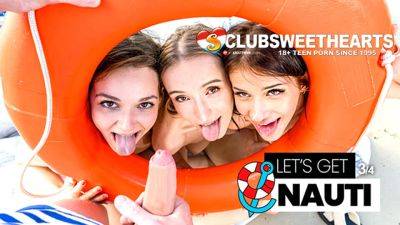 Let’s get Nauti! 18yo Foursome by ClubSweethearts - txxx.com