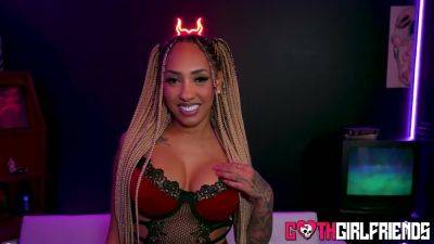 Horny Tattooed Kona Jade Blows Cock Before Wild Fuck - txxx.com