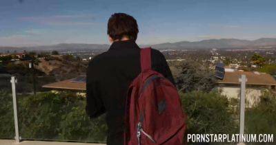 PORNSTARPLATINUM Danielle Derek Rides Dildo Before Wild Sex - hotmovs.com