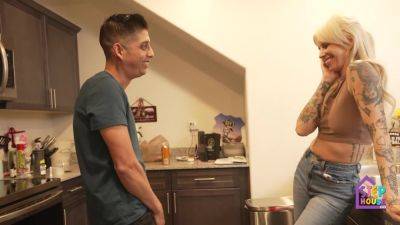 Stepmom Tests Out Stepsons Big Dick - Kitt Jones - videomanysex.com