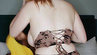 Damion Dayski - BLACKEDRAW Stacked Blonde Angie Faith Rides His Monster BBC - ah-me.com