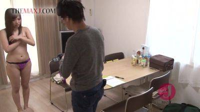 Hot Asian Babe Gets Satisfied With A Hitachi Vibrator - AsianHappyEnding - hotmovs.com - Japan