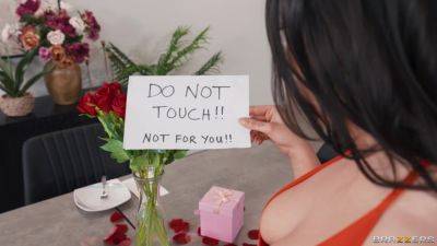 Teaching The Brat With Her Chinstrap With Lily Lou, Gal Ritchie - Brazzers - hotmovs.com - Britain