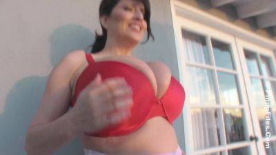 Antonella Kahllo - Red X Bra 1 - PinupFiles - hotmovs.com