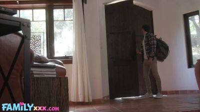 Jake Adams - Aliya Brynn & Jake Adams in a steamy family XXX cosplay with their 18yo step-sis - sexu.com