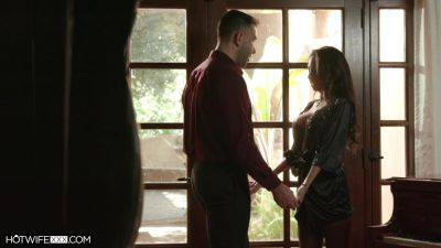 Trinity St Clair's Big Tits and Ass Get a Hardcore Pounding While Hubby Watches - sexu.com