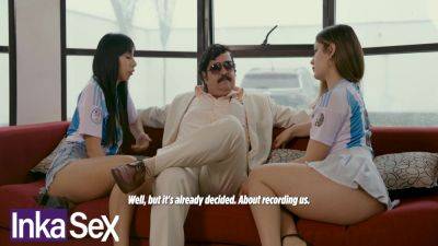 Rose X, Christian Inka And Pablo Escobar Inka - Se Folla A Dos Argentinas Y Les Destroza El Culo 11 Min - upornia.com - Argentina